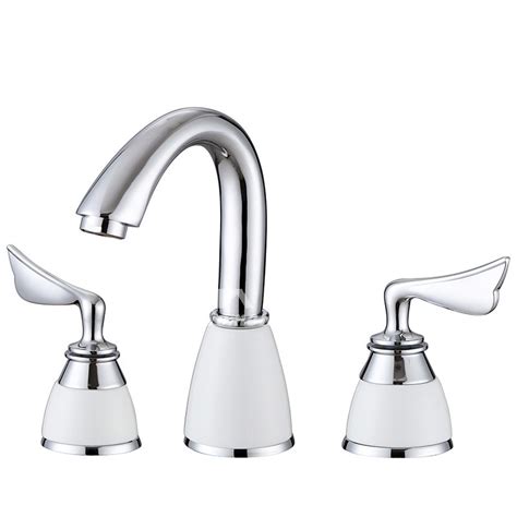 Match your new bathroom vanity with one of our bathroom faucets. 3 Hole Bathroom Faucet Chrome 2 Handle Brass Bathtub Ceramic