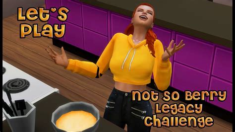 The Sims 4 Not So Berry Challenge 6th Gen Orange Part 1 Youtube