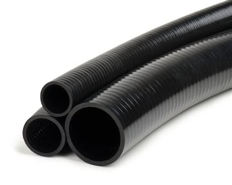 Atlantic Water Gardens Fh250 Pvc Black Flex Pipe 2 X 50