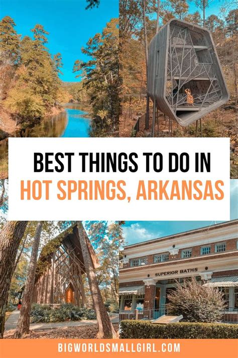 10 Amazing Things To Do In Hot Springs Arkansas In 2021 Hot Springs