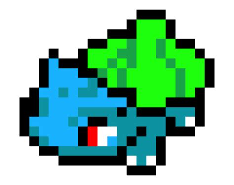 Pixel Bulbasaur Pixel Art Maker