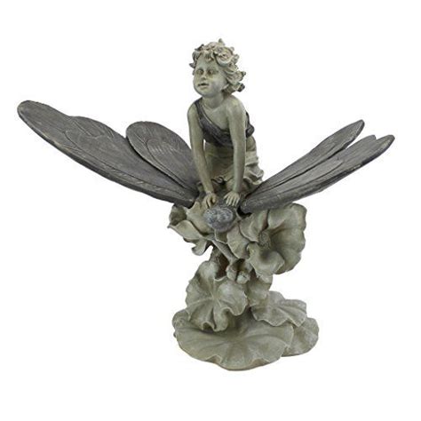 Design Toscano Eu41630 A Fairys Wondrous Butterfly Ride Statue