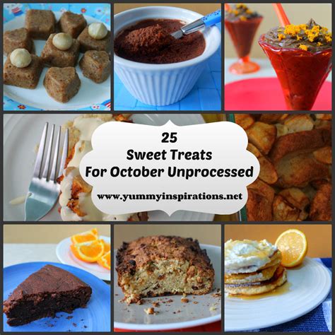 25 Sweet Treats For October Unprocessed