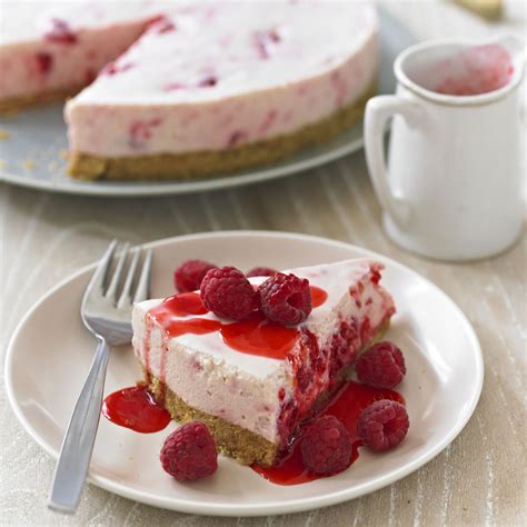 Raspberry Cheesecake Dessert Recipes Woman And Home