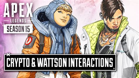 New Crypto And Wattson Interaction Voicelines Apex Legends Season