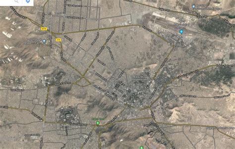 Kabul afghanistan map txu oclc 309295540 pol 2008 d1softball net. Kabul Map