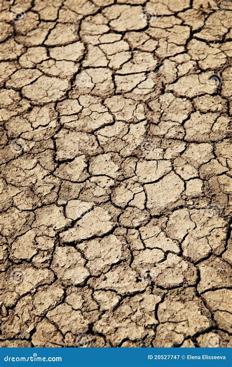 Dry Cracked Ground During Drought Stock Image Image Of Crack Cracked