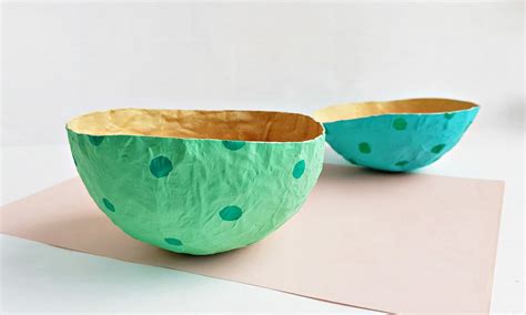 How To Make Beautiful Paper Mache Bowls With Tips For Beginners