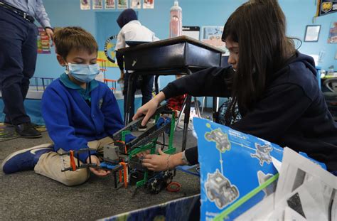 Schools Team Up On Robotics So Every Student Gets A Chance