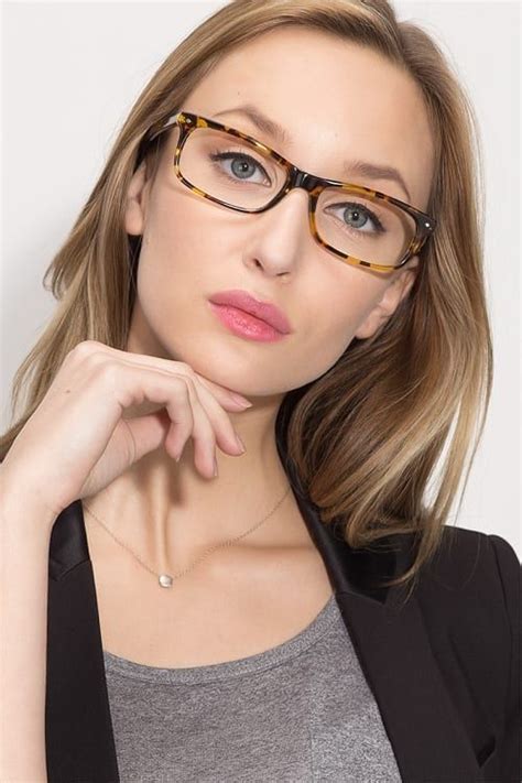 Mandi Rectangle Tortoise Full Rim Eyeglasses Eyebuydirect Fashion Eye Glasses Vintage Gold