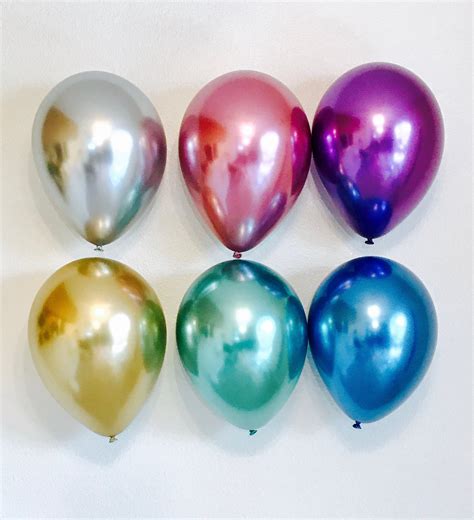 11″ Chrome Balloons Qualatex Pioneeer 100bag Action Enterprises