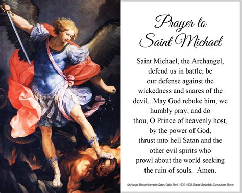 Archangel Michael Prayer For Protection