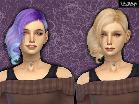 The Sims Resource Alesso`s Aphrodite Hairstyle Retextured By Taty