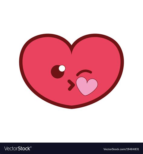 Images Of Cartoon Cute Human Heart Clipart