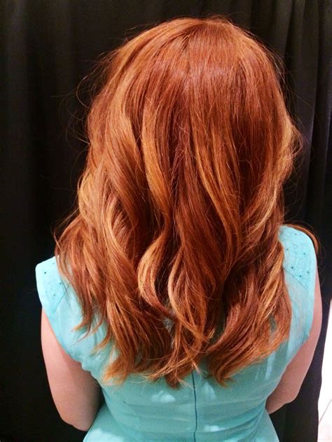 Dimensional Copper Red Hair Redhair Copper Dimension Balayage