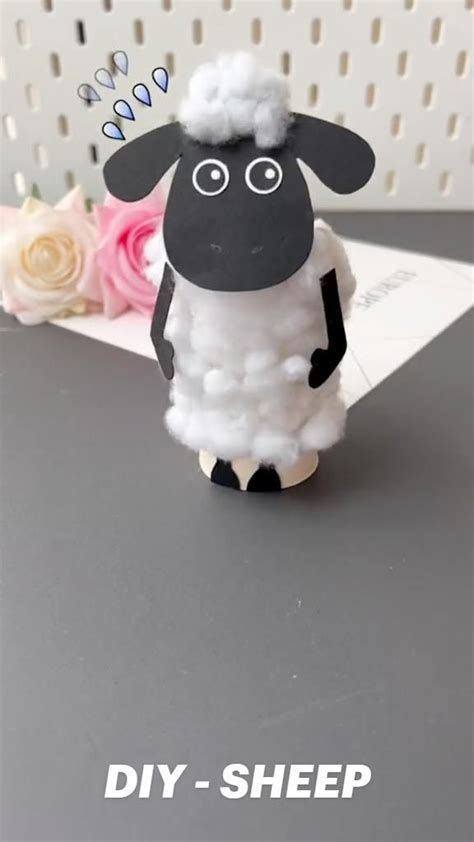 Easy Toddler Craft Cotton Ball Sheep Artofit
