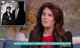 Monica Lewinsky Was Bullied After Bill Clinton Sex Scandal Daily Mail