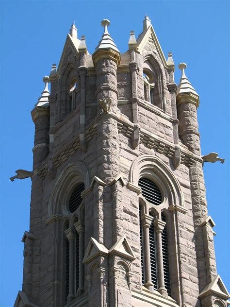 Gothic Tower The Bell Tower At Cathedral Of The Madelaine Flickr