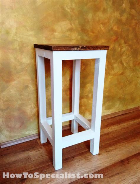 How to build a wood bar stool | HowToSpecialist - How to ...