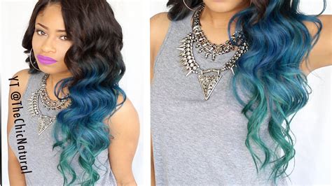 This is the main reason i don't i didn't realize that even though i dyed my hair blue, those strands would spend the majority of their lifetime green. HOW TO: Mermaid Hair Color DIY! - YouTube