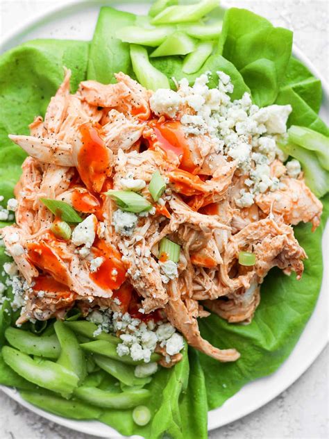 Shredded Buffalo Chicken Fit Foodie Finds