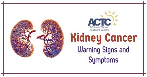 Kidney Cancer Warning Signs And Symptoms