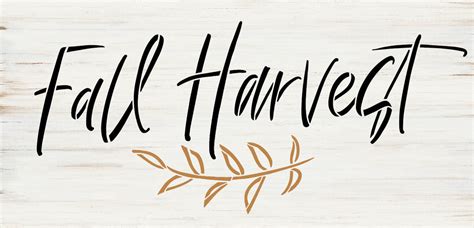 Fall Harvest Stencil By Studior12 Autumn Wheat Farmhouse Stcl5857