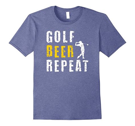 Golf Beer Repeat Funny Golfer T Shirt T Shirt Managatee
