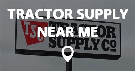 Tractor Supply Near Me Points Near Me