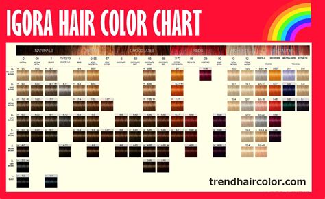 Igora hair color chart, ingredients, Instructions | Igora ...