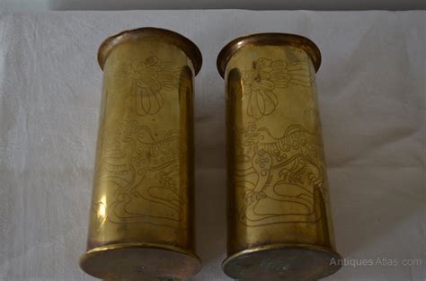Antiques Atlas Wwi 3 Pieces Of Chinese Trench Art