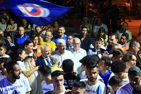 Başkan Gürün Fethiyesporun şampiyonluk kutlamalarına katıldı
