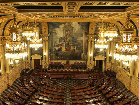 Pa State Capitol The Only Capitol Building You Have To See To Believe