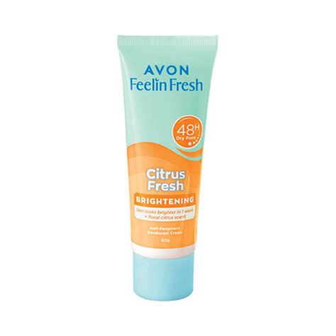 Avon Feelin Fresh Quelch Citrus Fresh Anti Perspirant Deodorant Cream