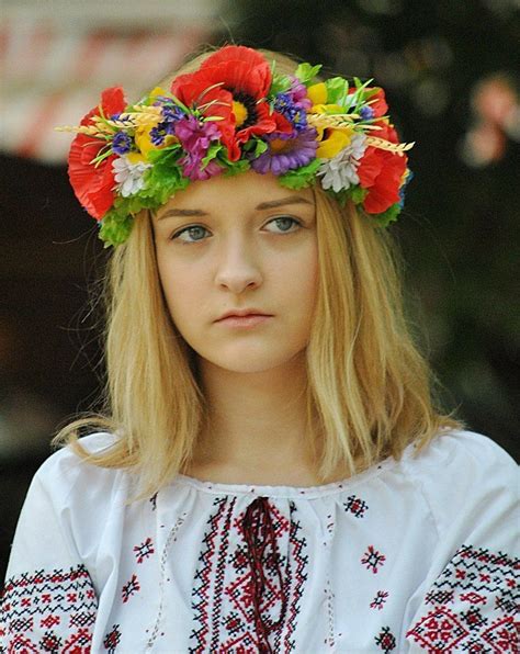 Какой цвет волос у украинок 95 фото