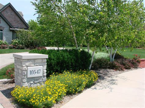 Concrete front porch front walkway front deck house front front yards driveway edging small front yard landscaping landscaping ideas hanover house. front driveway pillar - wood w hanging light | Driveway ...