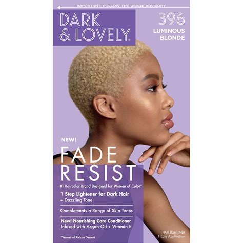 Softsheen Carson Dark And Lovely Fade Resist Hair Color 396 Luminous