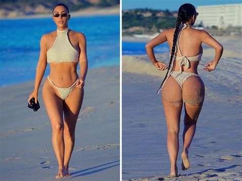 Kim Kardashian S Sexy Bikini Getaway In Mexico