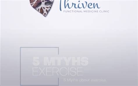 Debunking 5 Exercise Myths Tips For Better Results Thriven