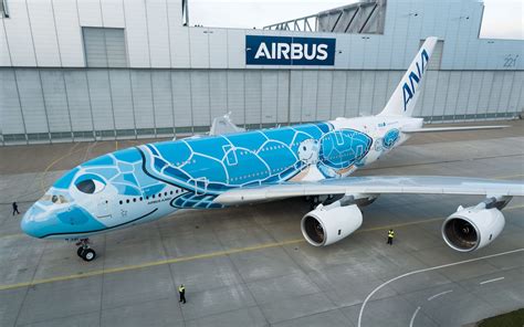 Airbus Unveils Anas First Fully Painted A380 Flightradar24 Blog