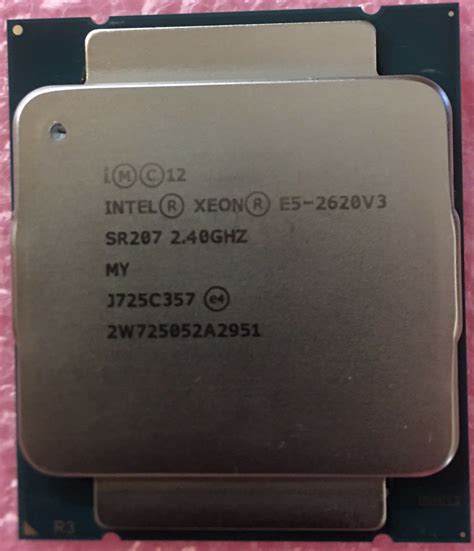 Intel Xeon E5 2620 V3 240ghz 6 Core 15mb 85w Processor Sr207 Redbyte