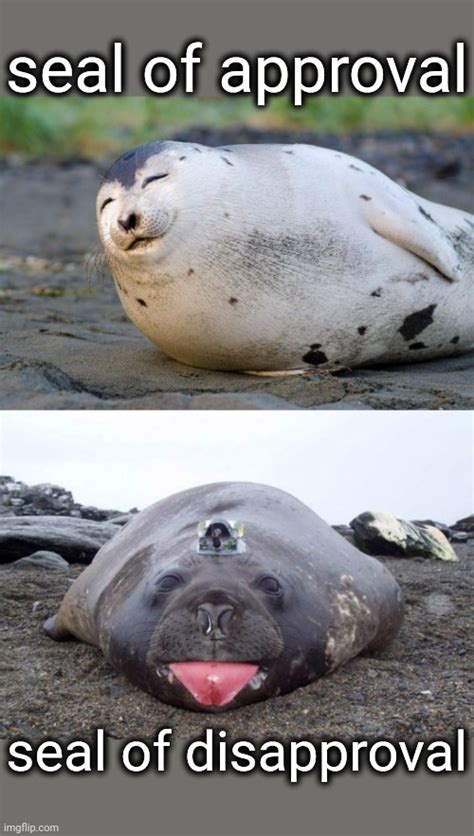 Seal Of Disapproval Imgflip