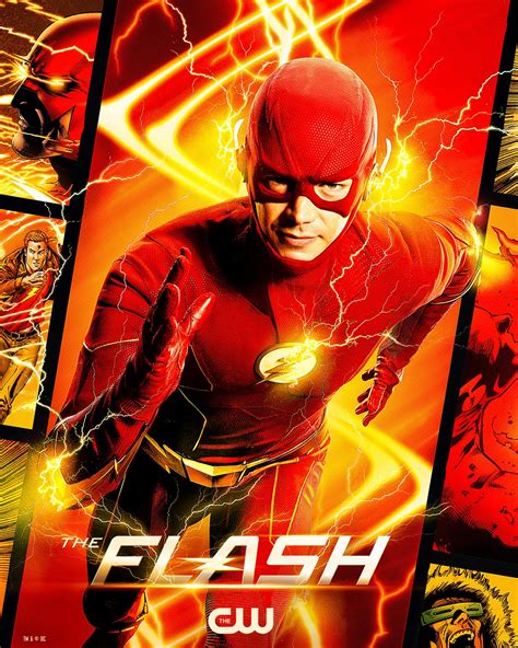 the flash season 7 promo poster the flash cw litrato 43486828 fanpop