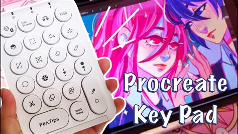 Procreate Shortcut Key Pad ⭐ Penpad Review Youtube