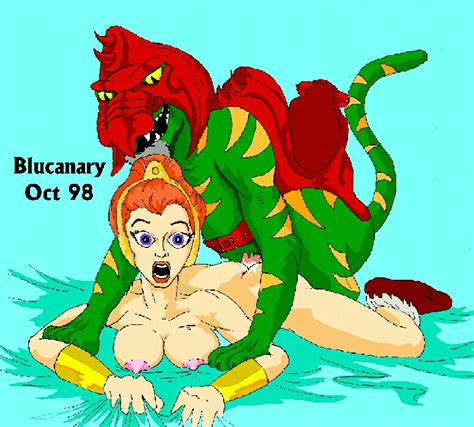 Rule 34 1990s 1998 20th Century Battle Cat Blucanary Filmation Masters Of The Universe Sex