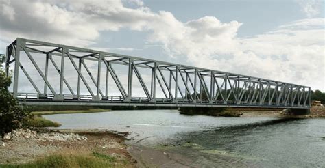 Canam Bridges Steel Standard Truss Bridges Quick And Easy Construction