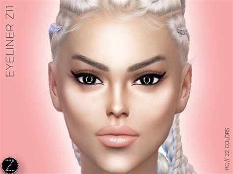 The Sims Resource Kara Eyeliner N87