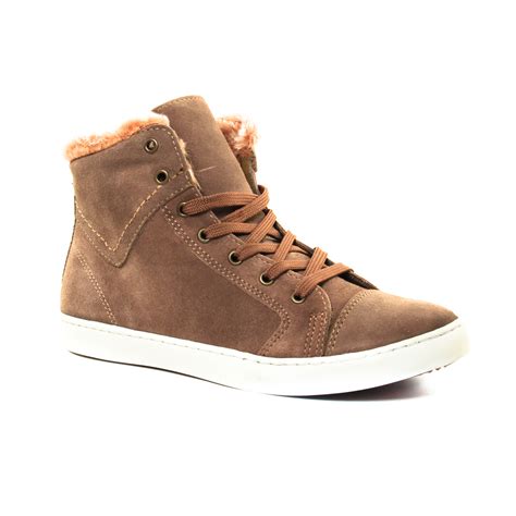Baskets effet chaussettes air sneakers trainers like speed homme. Scarlatine 267 Taupe | basket fourrées beige automne hiver ...