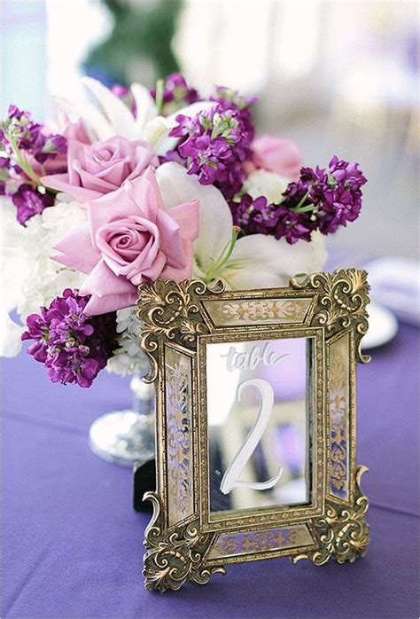 They are both very rich colors that bring out the best in one another. Purple and gold wedding color palette { Royal purple,Plum,Radiant orchid }