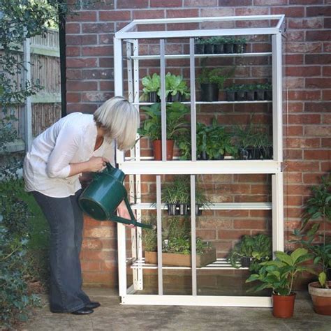 Our houses are available with toughened glass, horticultural glass or polycarbonate panels. Superior Lean-To Double Mini Greenhouse - Harrod ...